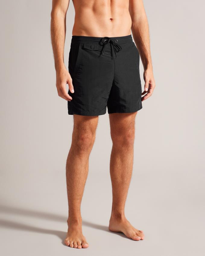 Short Ted Baker Plain Swim Noir Homme | ANX-36569027